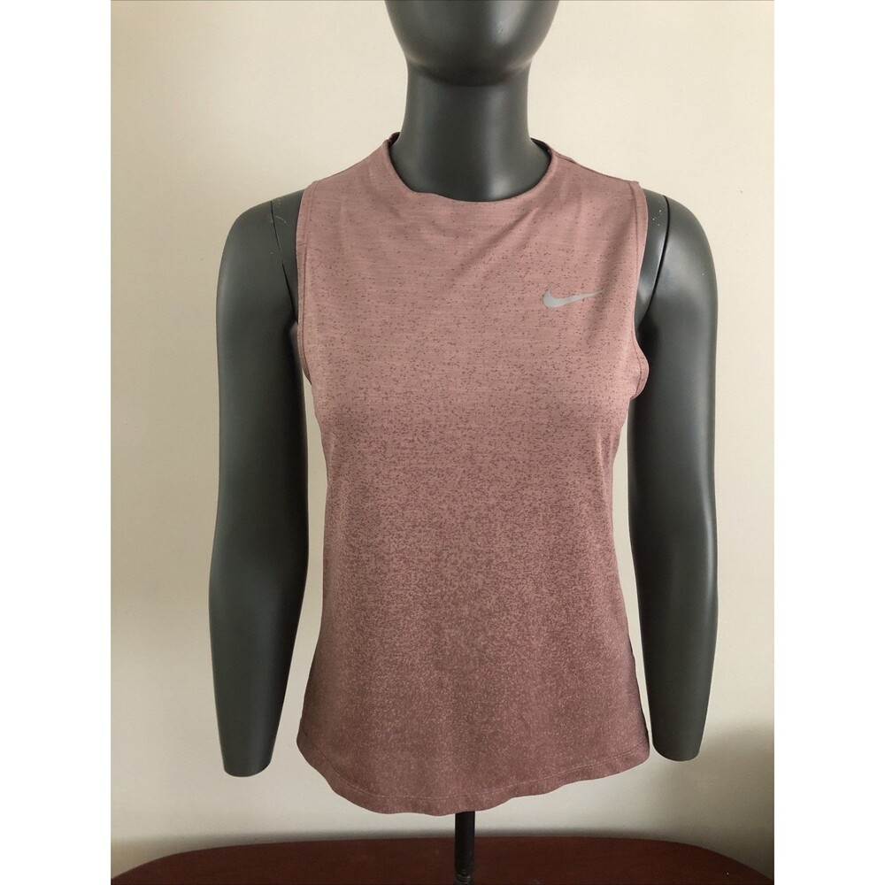 Nike Womens Medalist Dri-Fit‎ Tank Sandy Pink Color Size Medium